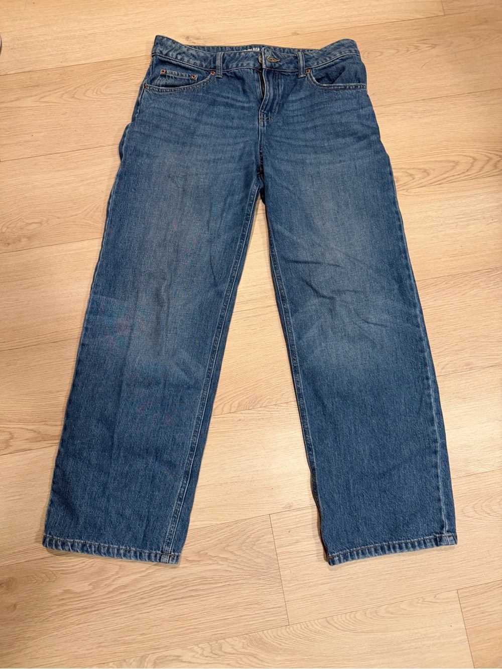 Women’s Baggy Low Waist Jeans Size 7